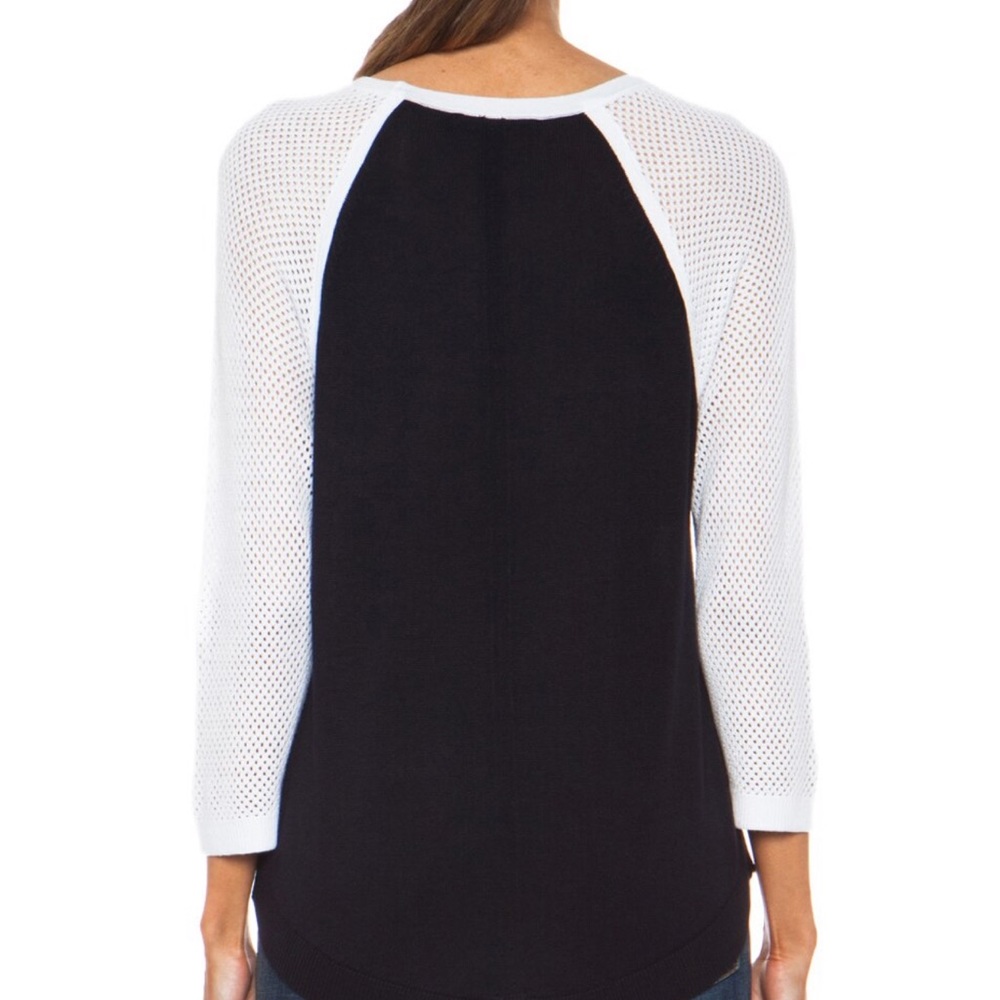 Rag & Bone Lexie Colorblock Raglan Knit Pullover - image 4